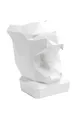 NEUSTEIN Panther Taschentuchbox Taschentuchspender Panther-Kopf weiß Design Figur Taschentuchhalter für Küche, Bad, Esszimmer und Schlafzimmer 21 x 23 x 30cm stabil schwer