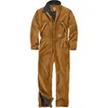 Carhartt Washed Duck Insulated, Overall - Hellbraun - 4XL