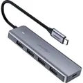 Ugreen Usb-c Hub Silber  Silber One Size - Grau