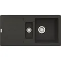Franke Spüle STRATA STG 651-86 Onyx mit Excenterventil / Ausschnittsmaß: 840 ...
