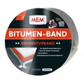 MEM Bitumen Band alu 7,5 cm x 10m - Bitumenband Dichtungsband Dach selbstklebend