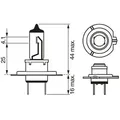 BOSCH Glühlampe, Fernscheinwerfer 1987301423 H7