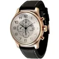 Zeno-Watch - Armbanduhr - Herren - Chrono - Giant - 10557TVD-Pgr-f2 - Schwarz/Weiß