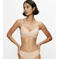 Triumph Bügelloser BH Pure Micro N nahezu unsichtbar beige|braun 75