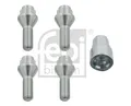 RADSCHRAUBE BMW/CHEVROLET/DACIA/DAEWOO/FIAT/FORD/DB 4 SCHRAUBEN + SICHERUNG