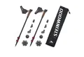 Steinwood Nordic-Walking-Stöcke 100% Carbon verstellbar mit Teleskop und Klemmverschluss mit extra Gu…