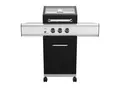 Grillfürst G210E 2-Brenner Gasgrill mit Hochtemperaturbrenner und Edelstahl Rosten