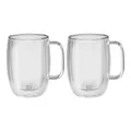 ZWILLING Sorrento Plus Latte Macchiato Glasset, 450 ml / 2-tlg Borosilikatglas