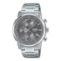Casio Herren-Armbanduhr Analog-Digital, Quarz, mit Armband aus Edelstahl, MTP-E510D-8AVDF, Braun, Armband