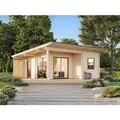 PALMAKO Gartenhaus "Cecilia", Aufstellmaße BxTxH: 680 x 813 x 295 cm, unbehandelt, Holz - braun