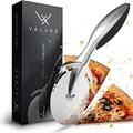 ✅​ Pizzaschneider Premium Pizzaroller aus Edelstahl Professioneller handlicher