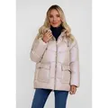 Minoti Steppjacke wattiert Kapuze Beige Gr. X Large für Mädchen - Beige