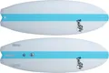 Buster Surfboard 5'0 Space Twin Super Rails, Größe:5'0'', Farben:no color
