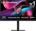 LG 27G640A-B, 68,6 cm (27"), 2560 x 1440 Pixel, 2K Ultra HD, LED, 1 ms, Schwarz