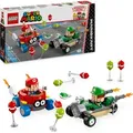 LEGO Super Mario: Mario Kart – Baby Mario vs. Baby Luigi, Nintendo Figuren zum Sammeln, 2 baubare Spielzeugflitzer, Geschenk für Jungen, Mädche... - Bunt