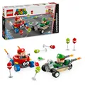 LEGO Mario Kart – Baby Mario vs. Baby Luigi, Nintendo Figuren zum Sammeln, 2 baubare Spielzeugflitzer, Geschenk für Jungen, Mädchen und Gamer ab 8 Jahren, Abenteuer Spielzeug 72034
