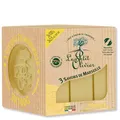 LE PETIT OLIVIER - 3 Seifen De Marseille – Glycerin – Duft der Region De Grasse – reinigt die Haut sanft – hergestellt in Frankreich – 3 x 100 g