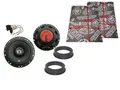 JBL Lautsprecher Komplett Set fuer VW Polo AW  Tuer Vorne hinten Daemmung 175 W