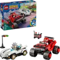 LEGO Sonic 77118 Silver w samochodzie kontra Knuckles w monster trucku (77118)