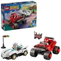 5702018063927 LEGO SONIC 77118 SILVER W SAMOCHODZIE KONTRA KNUCKLES W MONSTER TR