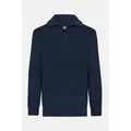Hanseheld Troyer Baumwolle Blau GOTS Herren Troyer-Pullover Bio