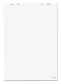 herlitz Flipchartblock 65 x 98cm 20 Blatt, blanko, 80g/m² FSC Mix, 5 Stück