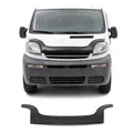 OMAC Motorhaube Deflektor Insektenschutz kompatibel mit Renault Trafic 2001-2014 Dunkel