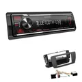 Kenwood Autoradio Bluetooth USB für Seat Ibiza IV Ibiza IV ST tuamgrau Canbus