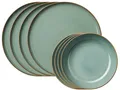 ASA SELECTION Tafelservice SAISONS Tafelset eucalyptus 8tlg, Steinzeug