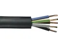 Erdkabel NYY-J 5x2,5 mm² 25 m schwarz