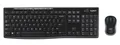 Logitech MK270, Volle Größe (100%), Kabellos, RF Wireless, QWERTY, Schwarz, Maus enthalten