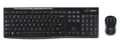 Logitech MK270 Combo Tastatur und kabellose Maus, QWERTY- italy schwarz