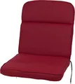 Auflage Niederlehner Alicante 2313 rot 100x50x7 cm wasserabweisend lichtecht Olefin KETTtex