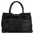 Samantha Look Shopper, echt Leder, Made in Italy