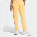 adidas Sportswear Sporthose ESSENTIALS 3-STREIFEN FRENCH TERRY CUFFED Reguläre Passform, mittelhoher Bund, weiches French Terry Material orange M