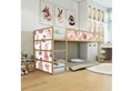 WANDKIND Wandtattoo Aufkleber für IKEA KURA Kinderbett Prinzessinnen (Ohne Möbel) IKB511, wieder ablösbar