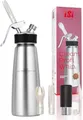 iSi Sahnespender Cream Profi Whip 0,5L Edelstahl | spülmaschinenfest | für Espumas, Saucen & Desserts | silber