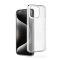 Hama Hülle für iPhone 15 Pro (Handyhülle, Schutzhülle für Rückseite, Case, Kratzfest, extra Schutz für Kamera und Display, transparent, Slim, Hülle dünn) durchsichtig