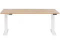 Maja Möbel Schreibtisch e-desk, in Eiche/weiß- 175x72x80 (B/H/T) elektrisch verstellbar
