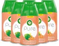 Air Wick Raumduft Freshmatic Max Nachfüller PURE Mandarine & Limette 6 x 250ml (Jahresvorrat, 6-St., Automatisches Duftspray), für 24/7 Raumfrische