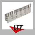 ISOLED LED Aufbauprofil eloxiert, gezahnt und flexibel für NEON Flexband B16H16, 100 cm