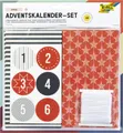 Folia Adventskalender Folia Adventskalender-Set STYLE, aus 24 lebensmittel echten Tüten, ...