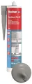 fischer Premium-Sanitärsilikon, Silikon zum Abdichten & Verfugen im Sanitär- und Küchenbereich, Kartusche für zahlreiche Anwendungen und Baustoffe, Langzeitschutz vor Schimmel, 310 ml, manhattan