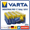 VARTA Alkaline Batterien Industrial Pro 1,5V C Baby LR14 20er Vorratspack