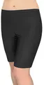 Aquarti Damen Schwimmradler Badehose Schwimmhose große Größen, Farbe: Schwarz, Größe: 46