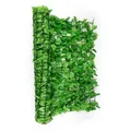 blumfeldt Balkonsichtschutz Fency Bright Ivy grün 300 cm x 300 cm x 150 cm