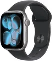 Apple Watch Series 11 (42mm)GPS Alu mit Sportarmban 2025 (space grau/schwarz)