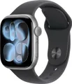 Apple Watch Series 11 GPS 42mm Aluminiumgehäuse Sport Band Schwarz S/M
