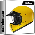 INTEGRALHELM FÜR MOTORRAD HJC V60  TIEFGELB XL