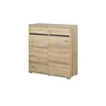 uno Schuhschrank  Lennox , holzfarben , Maße (cm): B: 96 H: 103 T: 40.0